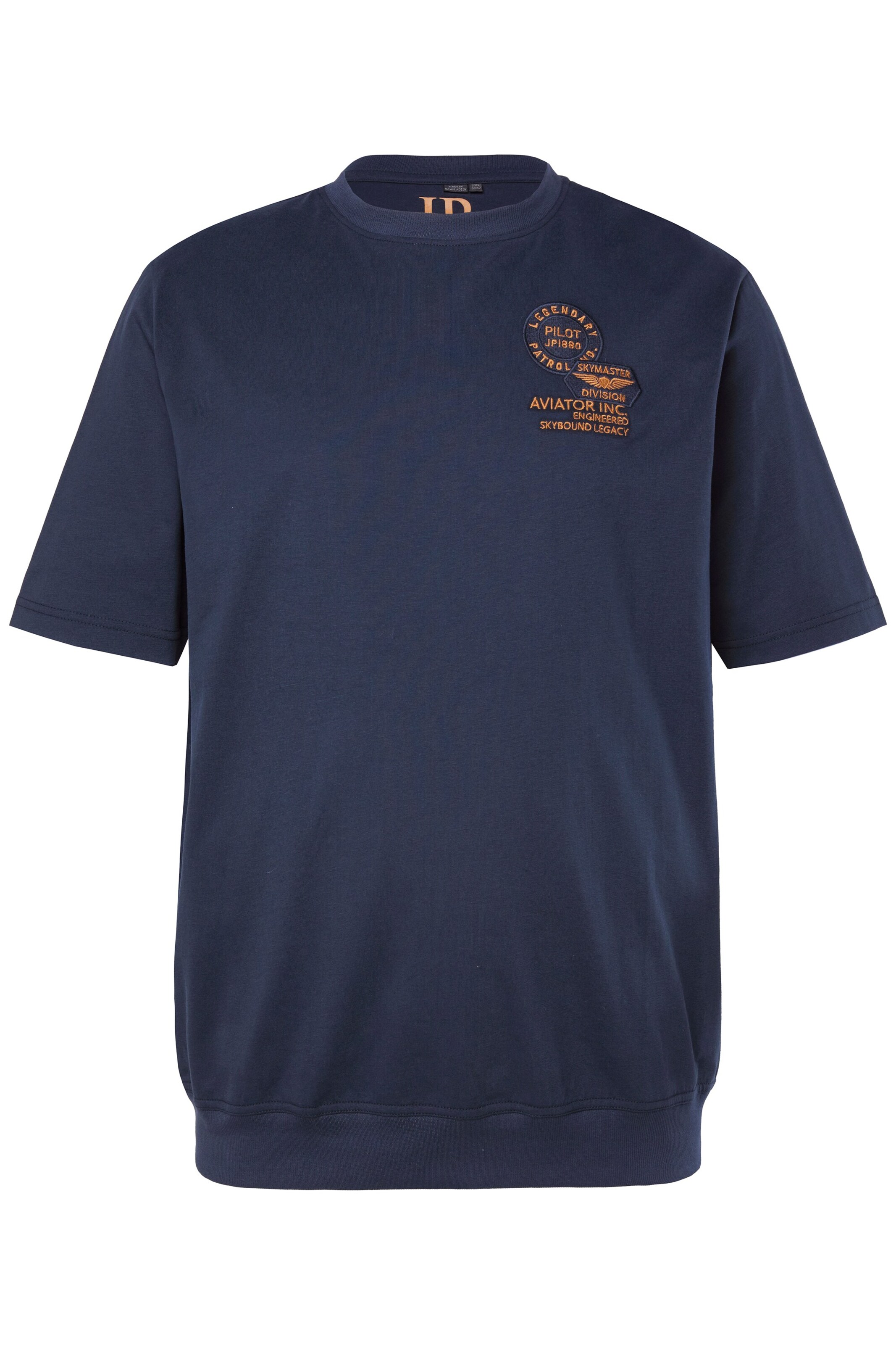 JP1880 Shirt in Blauw: voorkant