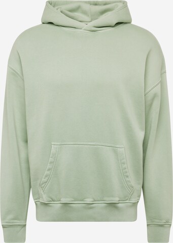 Abercrombie & Fitch Sweatshirt 'ESSENTIAL POPOVER' i grön: framsida