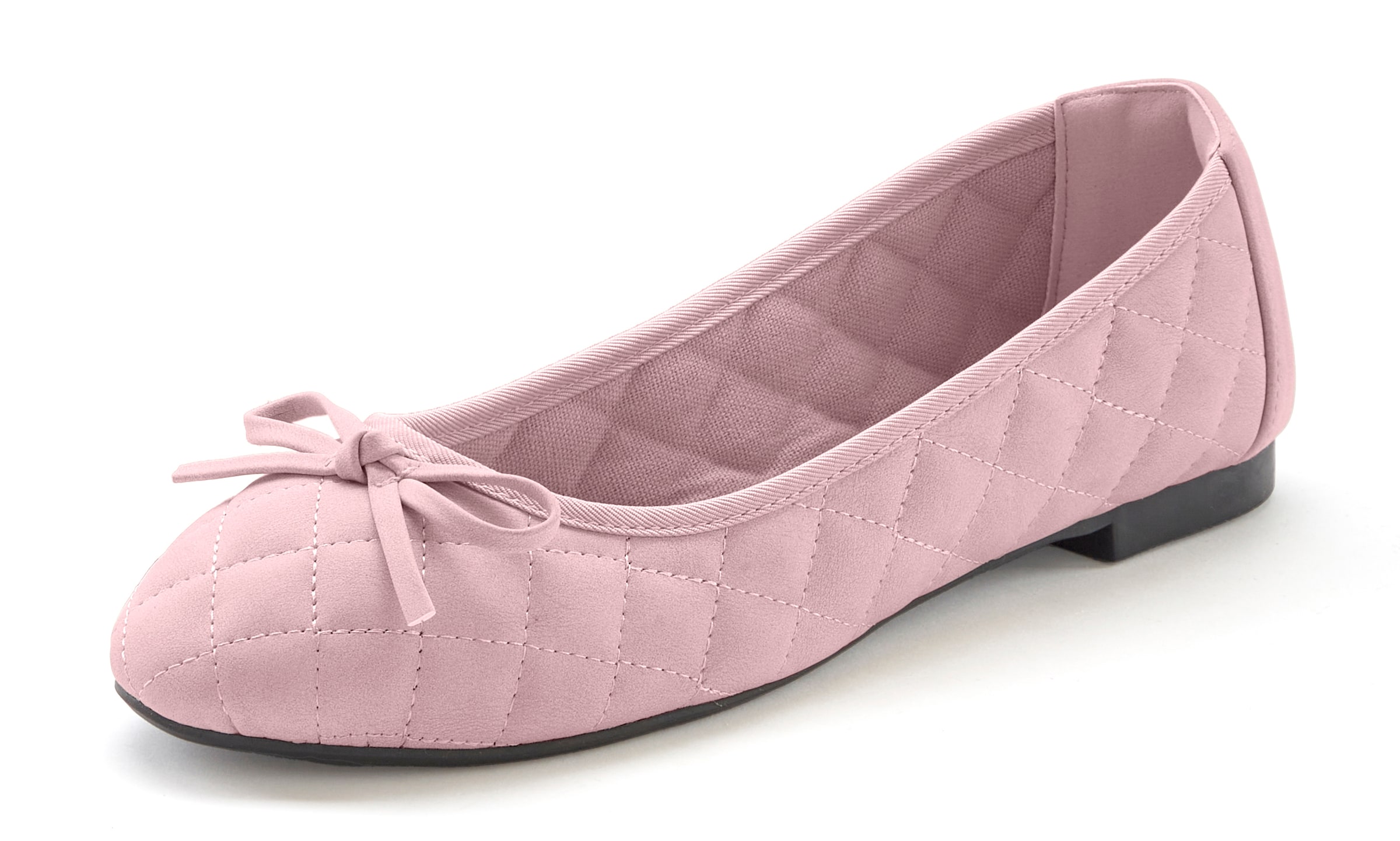 Ballerines LASCANA en rose : devant
