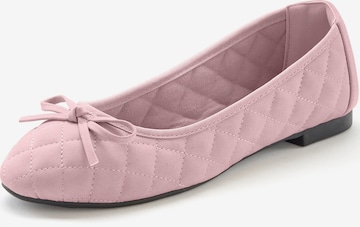 rožinė LASCANA Balerinos: priekis