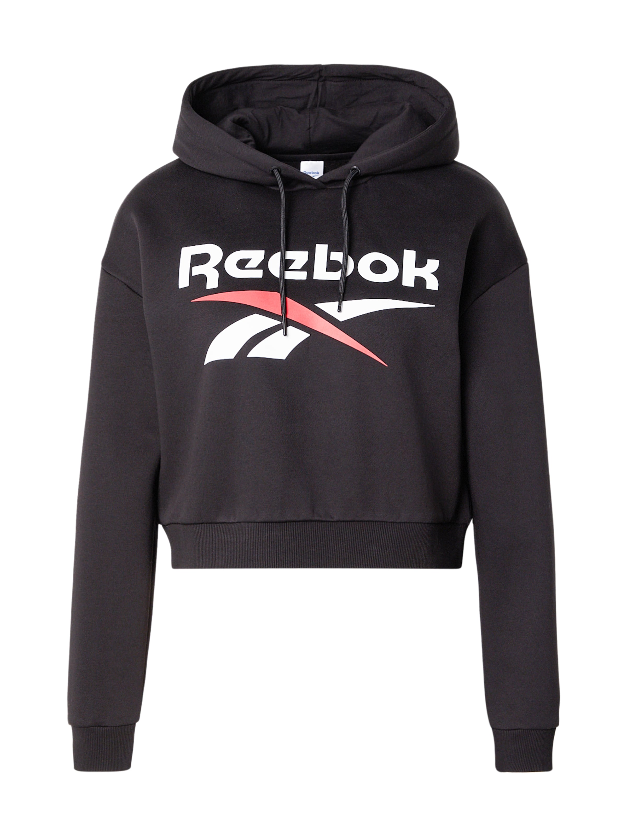 Reebok Αθλητική μπλούζα φούτερ 'AVERY' σε μαύρο: μπροστά