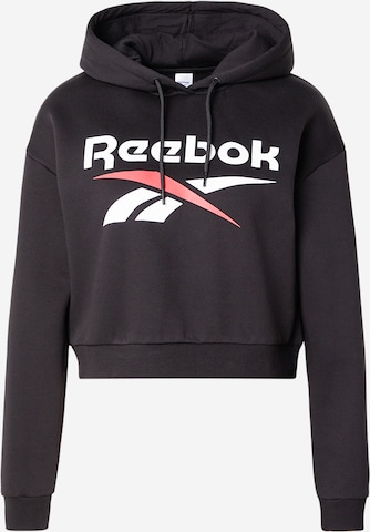 Reebok Αθλητική μπλούζα φούτερ 'AVERY' σε μαύρο: μπροστά