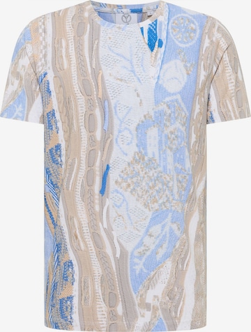 Carlo Colucci Shirt 'Einhaeuserer' in Beige: voorkant