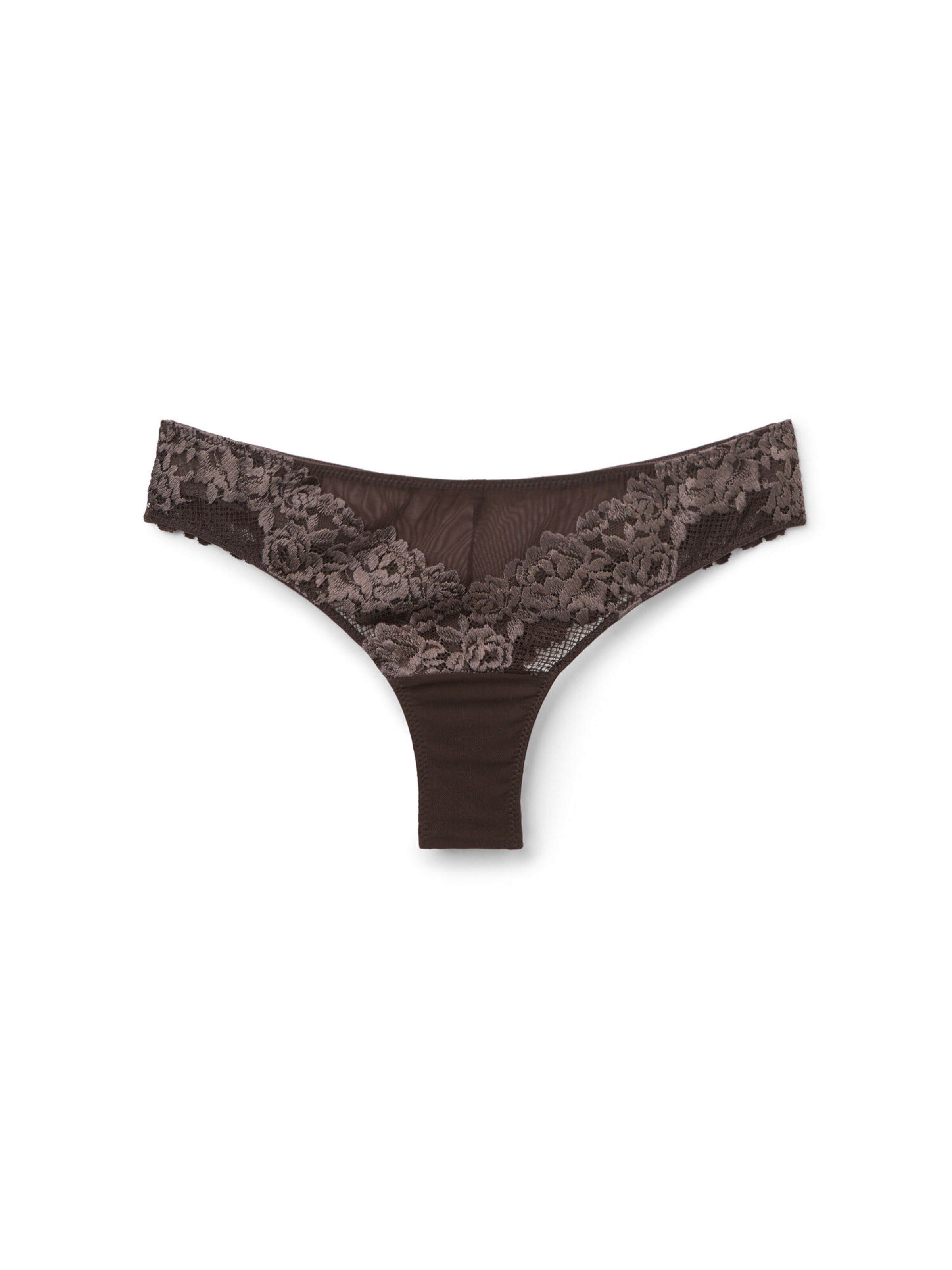 INTIMISSIMI Boyshorts in Brown: front