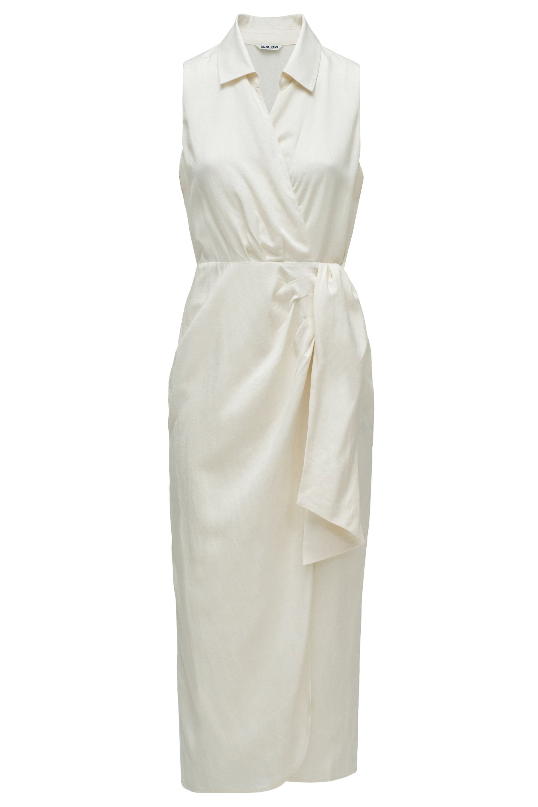 Salsa Jeans Dress in Beige: front