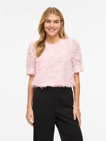 VILA Blouse in Roze: voorkant