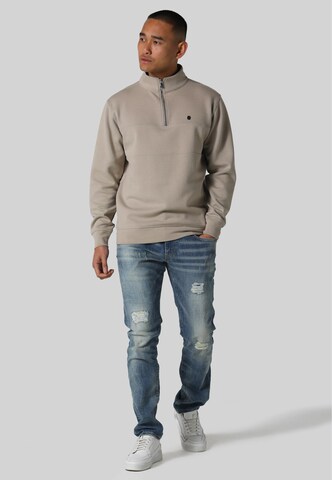 883Police Sweatshirt 'Millom' in Beige