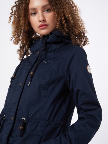 Ragwear Between-seasons parka 'AURORIE' in Blue