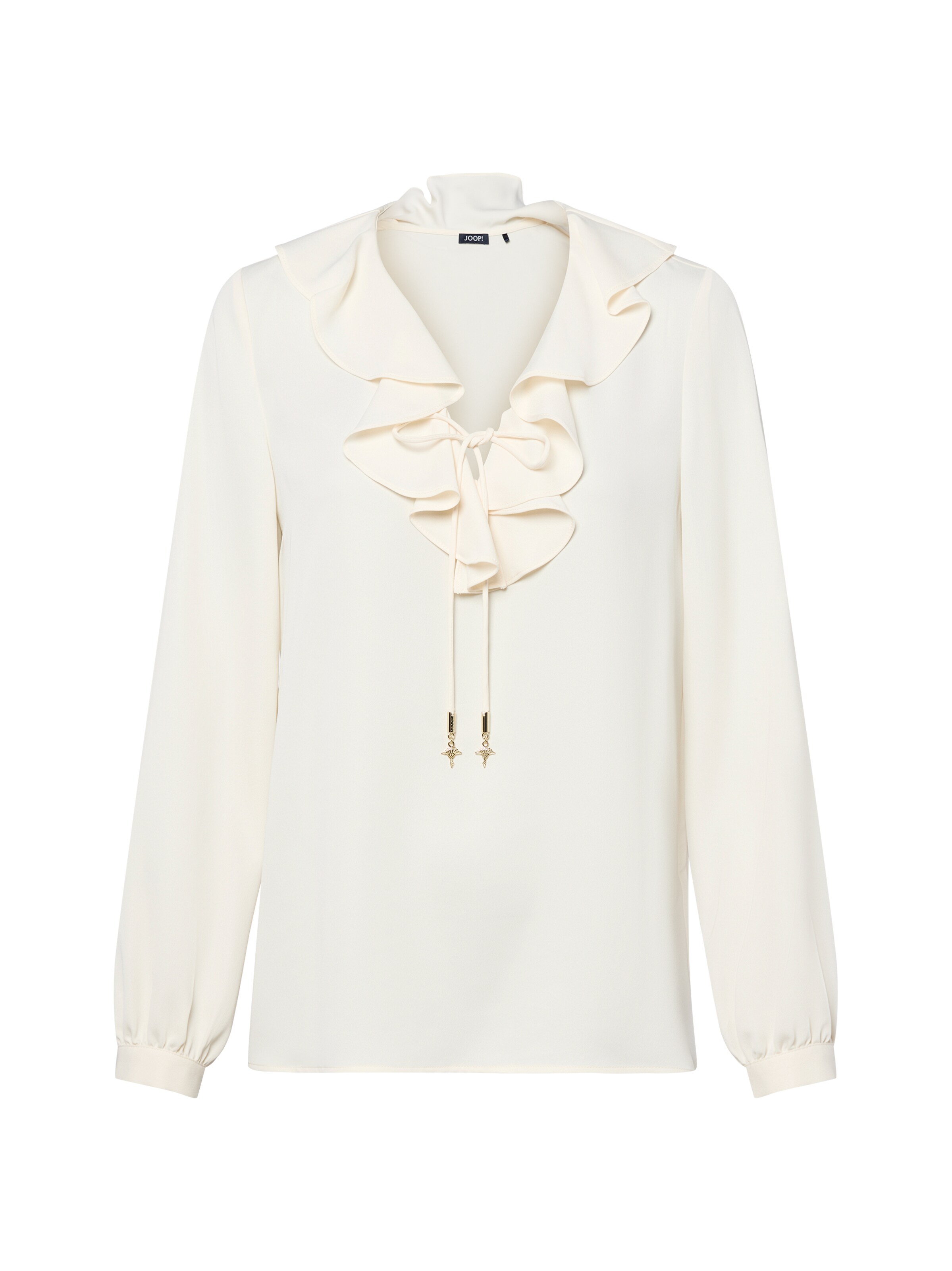 JOOP! Blouse 'Bastienne' in Wit: voorkant