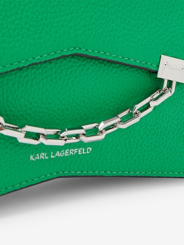 Karl Lagerfeld Torba na ramię w kolorze zielony