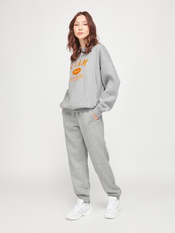 ABOUT YOU x VIAM Studio Sweatshirt 'Sporty' in Grau