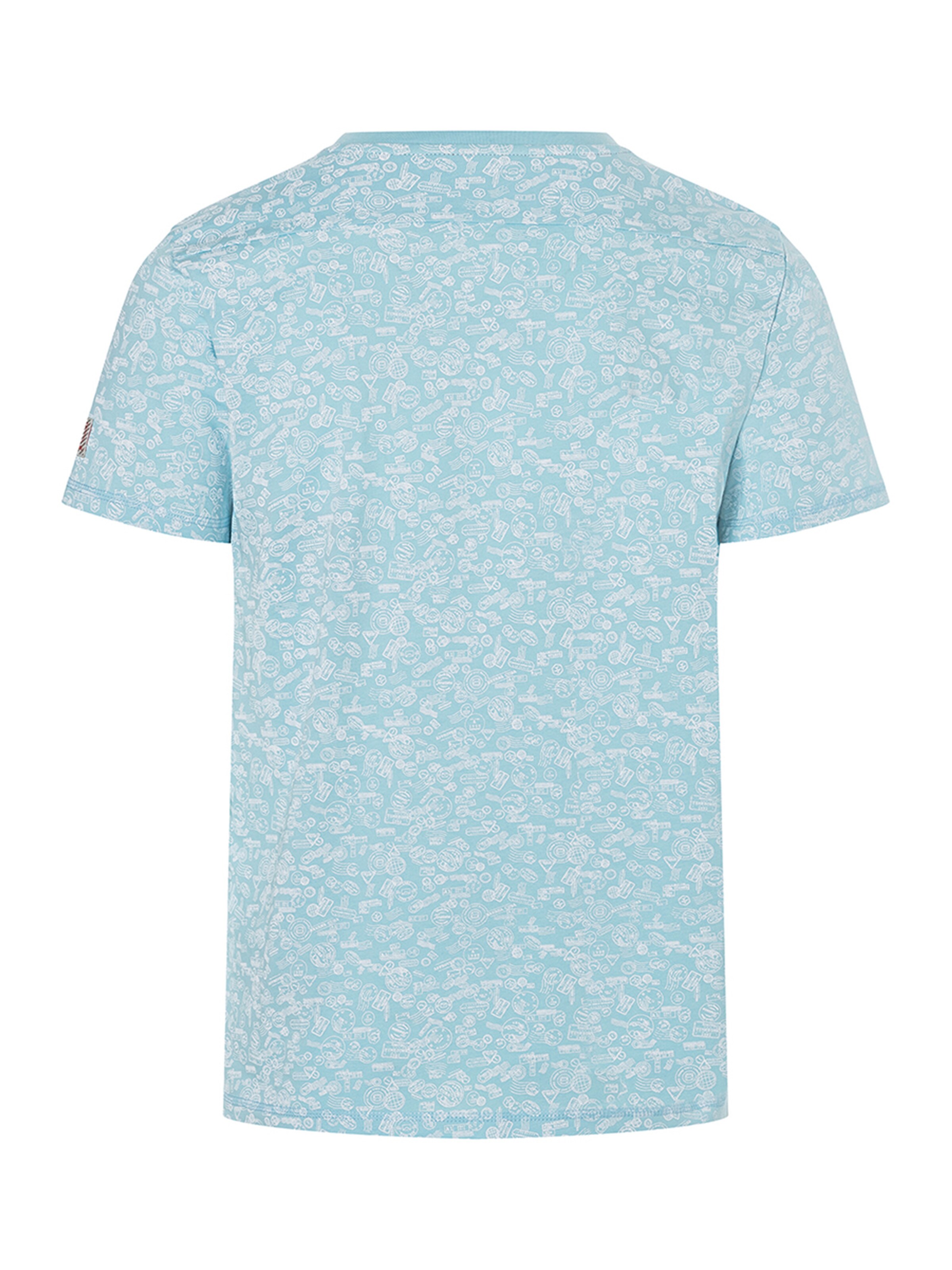 TIMEZONE T-Shirt 'Print' in Blau