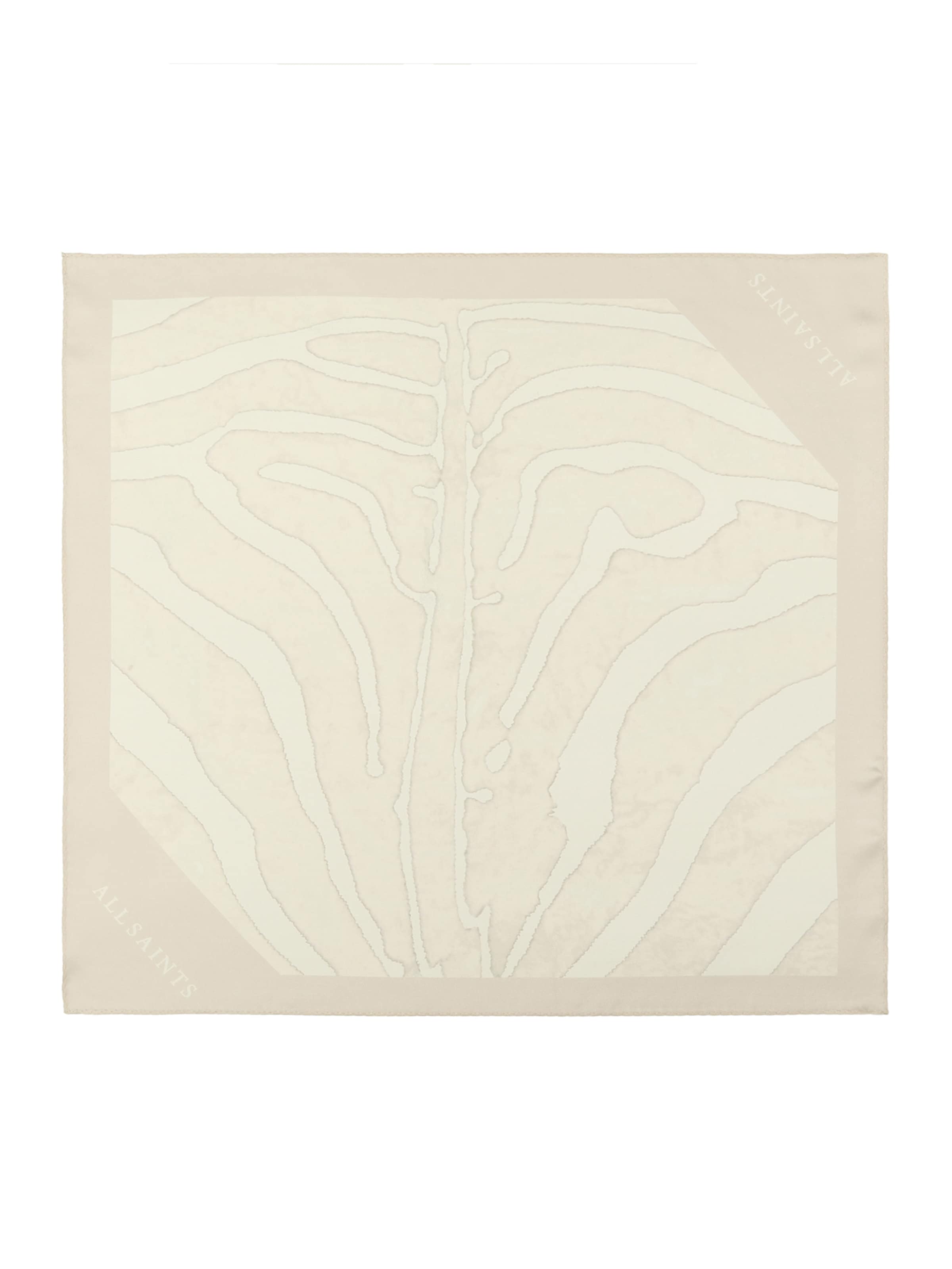 AllSaints Doek in Beige: voorkant
