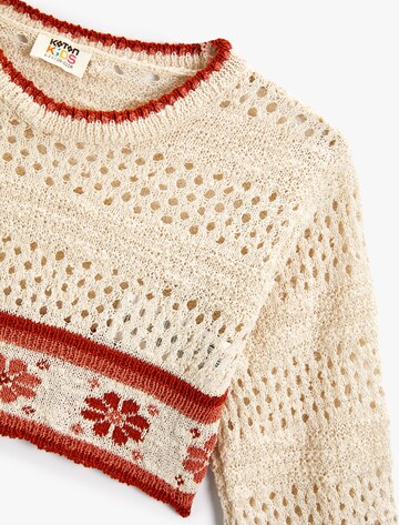 Koton Trui 'Ajour' in Beige