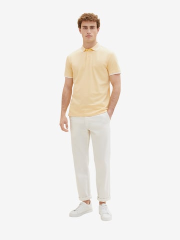 TOM TAILOR Poloshirt in Gelb