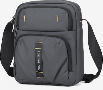 Aoking Schoudertas in Grijs: voorkant