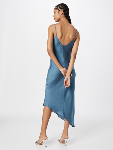 Robe de cocktail SWING en bleu