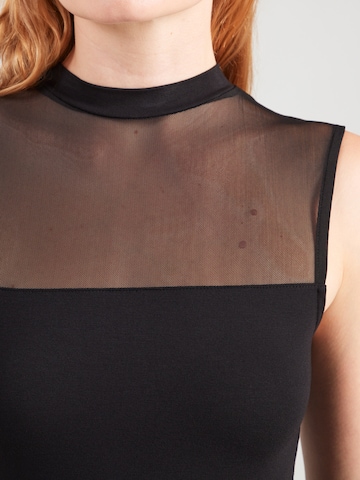 ABOUT YOU Rövid body 'Judith' - fekete