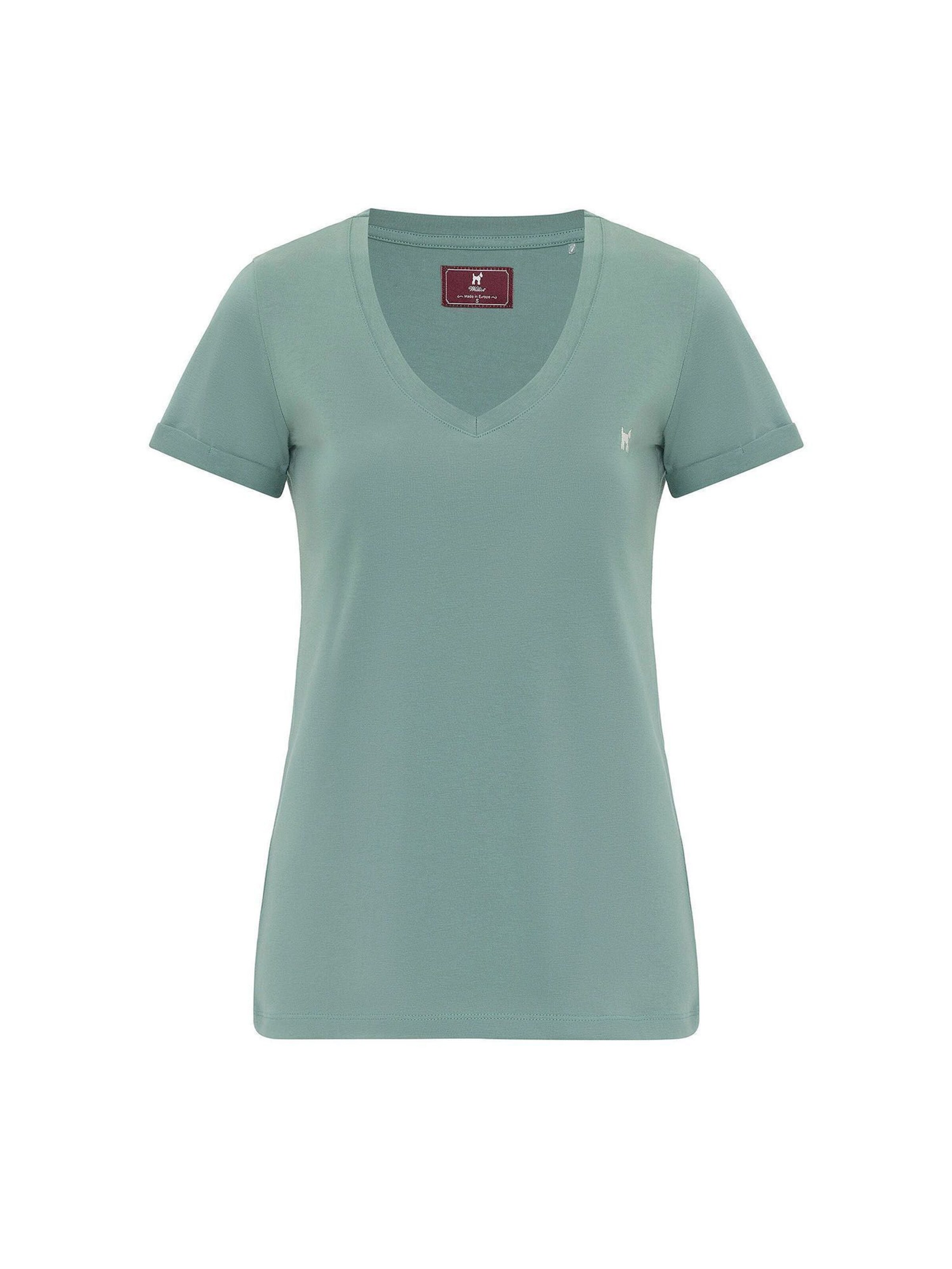 T-shirt Williot en vert : devant