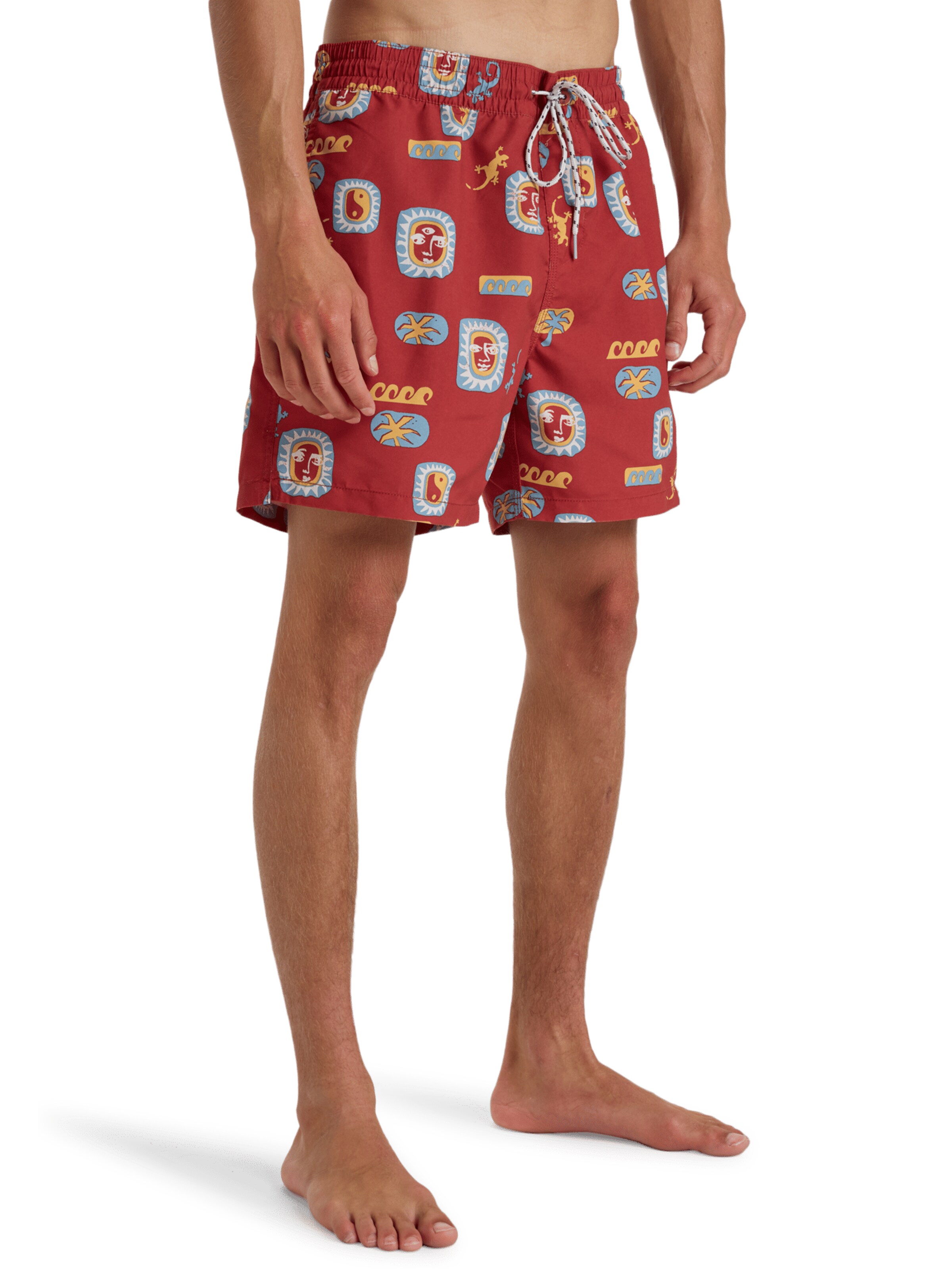 Shorts de bain 'Vacay 16' BILLABONG en rouge