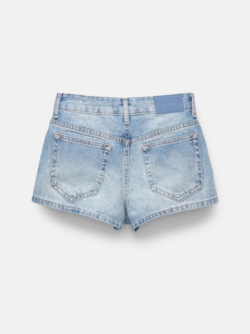 Pull&Bear Normalny krój Jeansy w kolorze niebieski