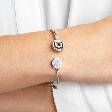 Lotus Armband in Silber: Vorderseite