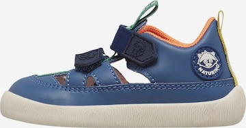 NATURINO Offene Schuhe 'GIOMMY.' in Blau: Vorderseite