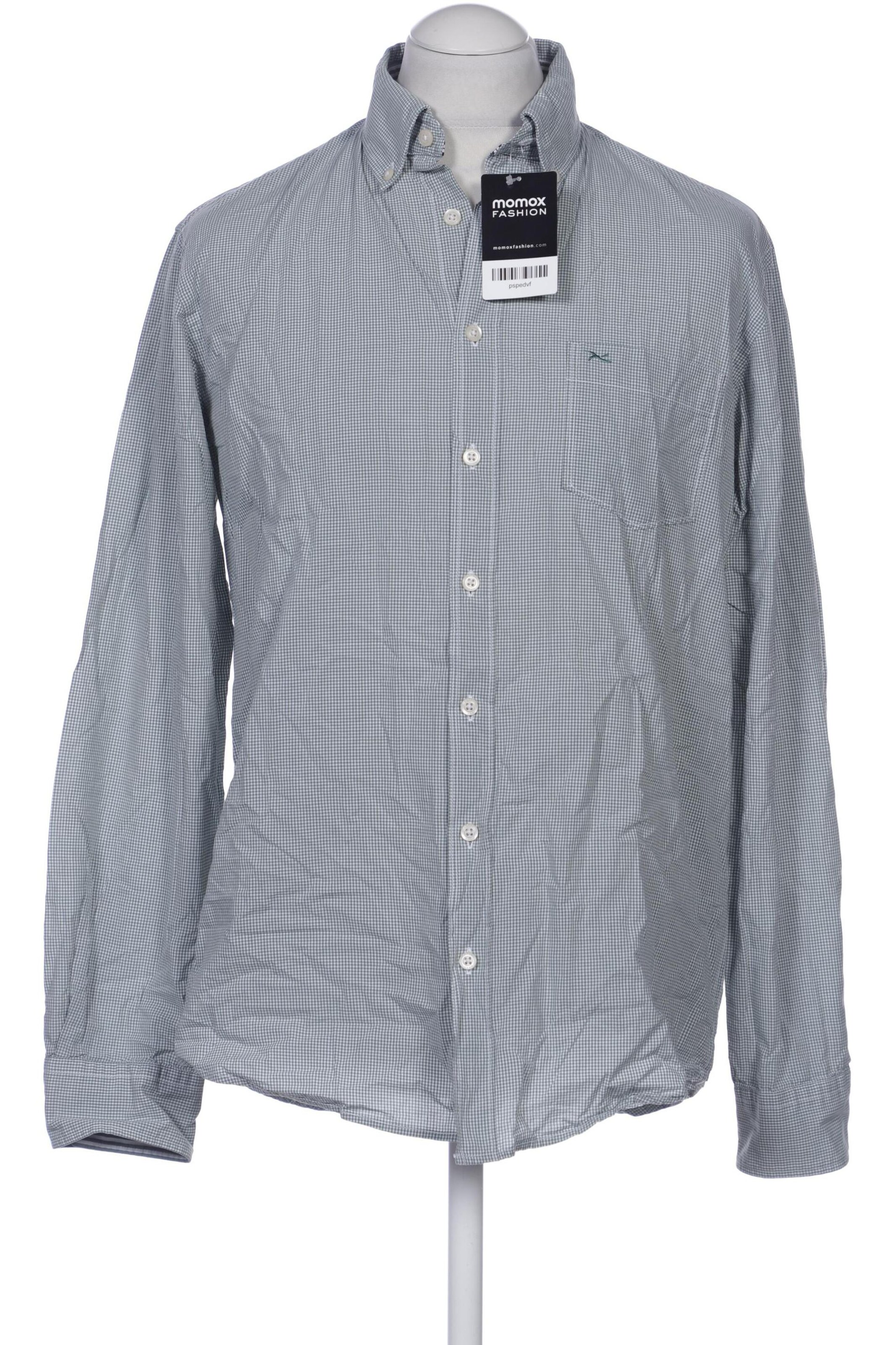 BRAX Button Up Shirt in M in Green: front
