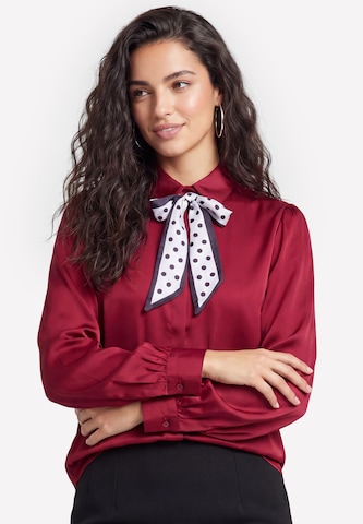 Chemisier usha BLACK LABEL en rouge