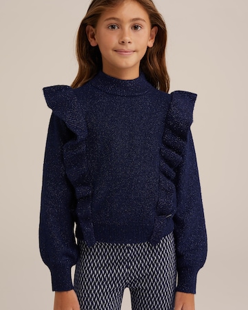 Pullover di WE Fashion in blu: frontale