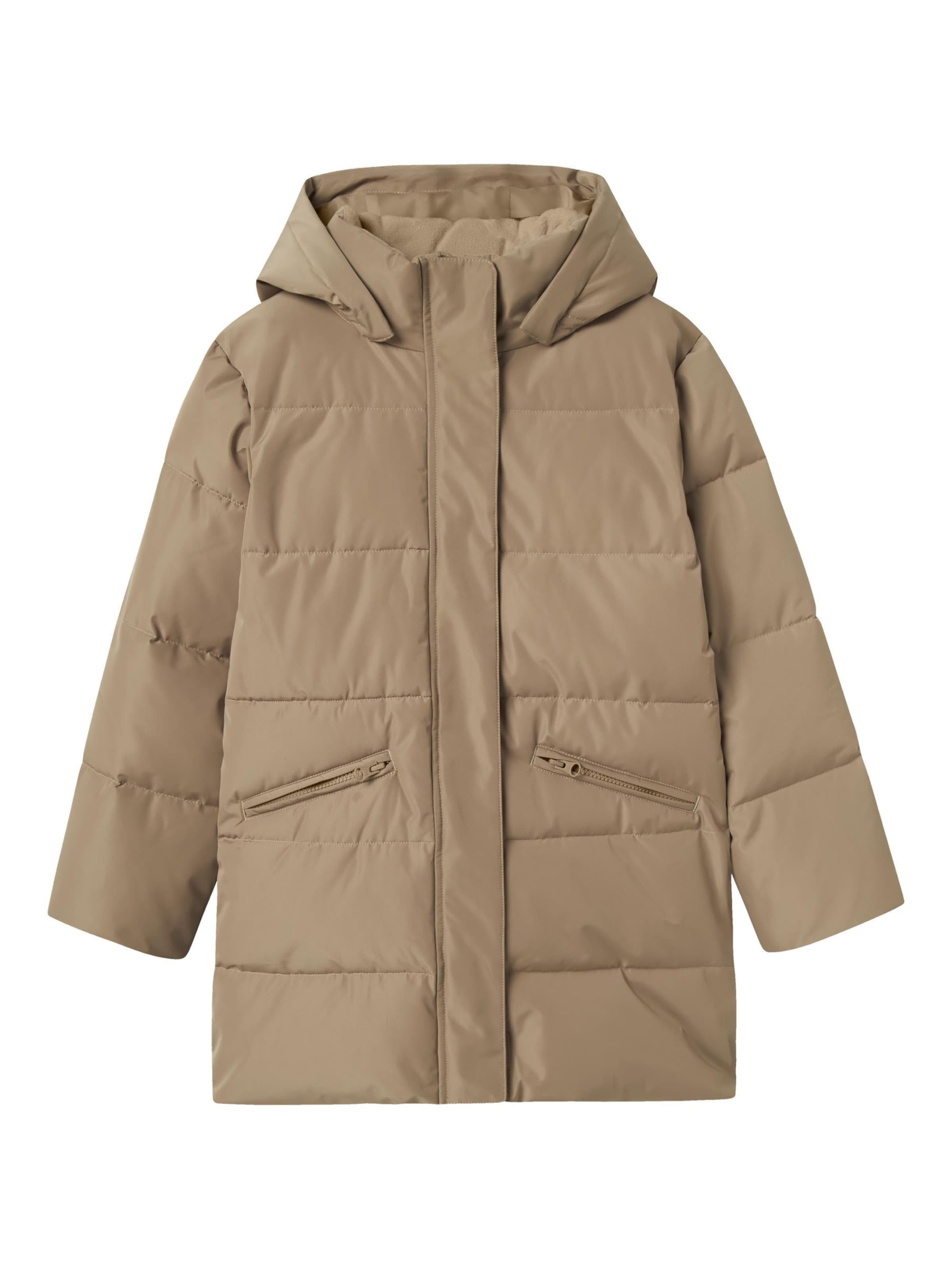 Giacca invernale 'MEDOW03' di NAME IT in beige: frontale