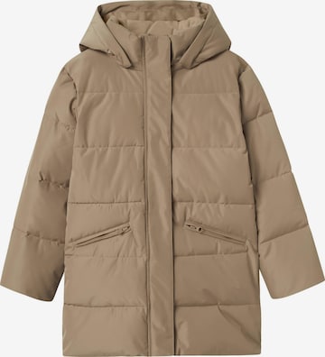 NAME IT Vinterjakke 'MEDOW03' i beige: forside