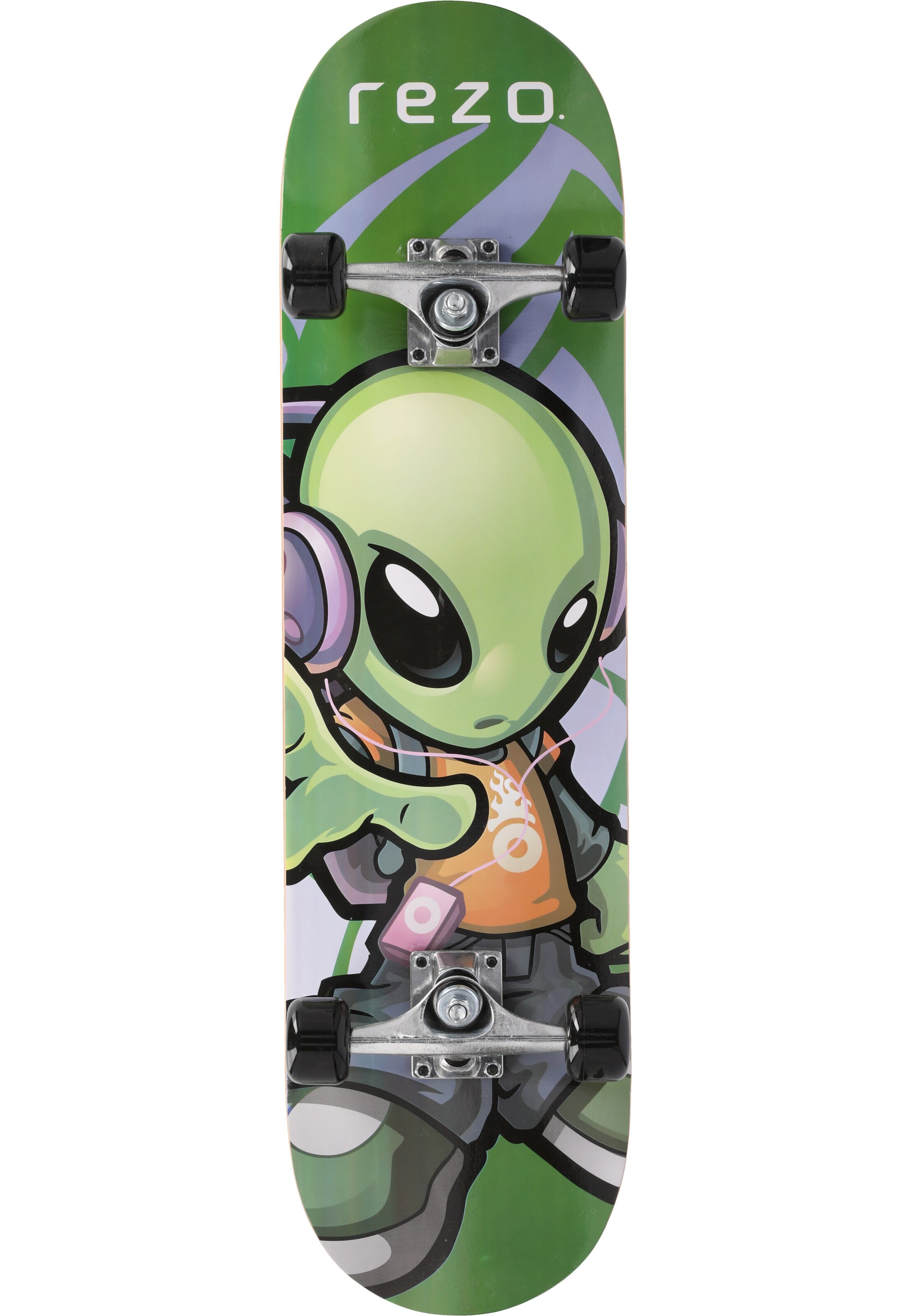Rezo Skateboard 'Kona' in Groen: voorkant