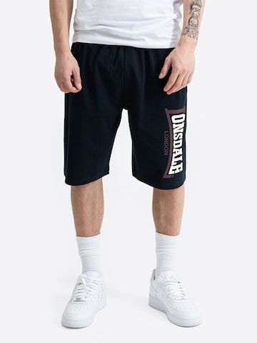LONSDALE Regular Pants 'Jam' in Blue: front
