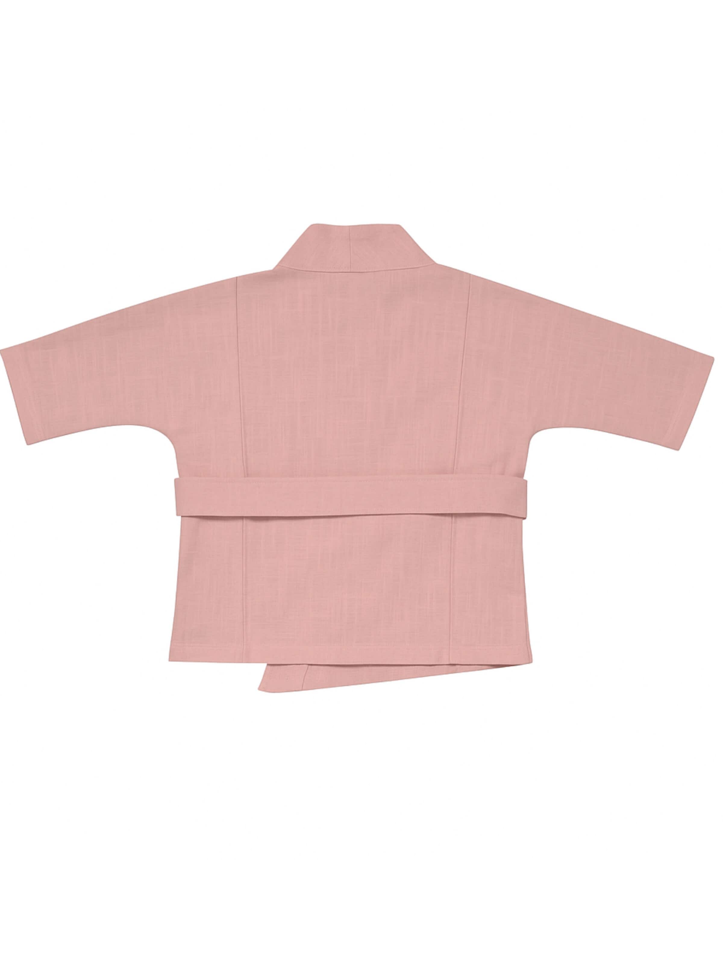 T-Shirt ''Kimono Ramie'' ZUBEK en rose