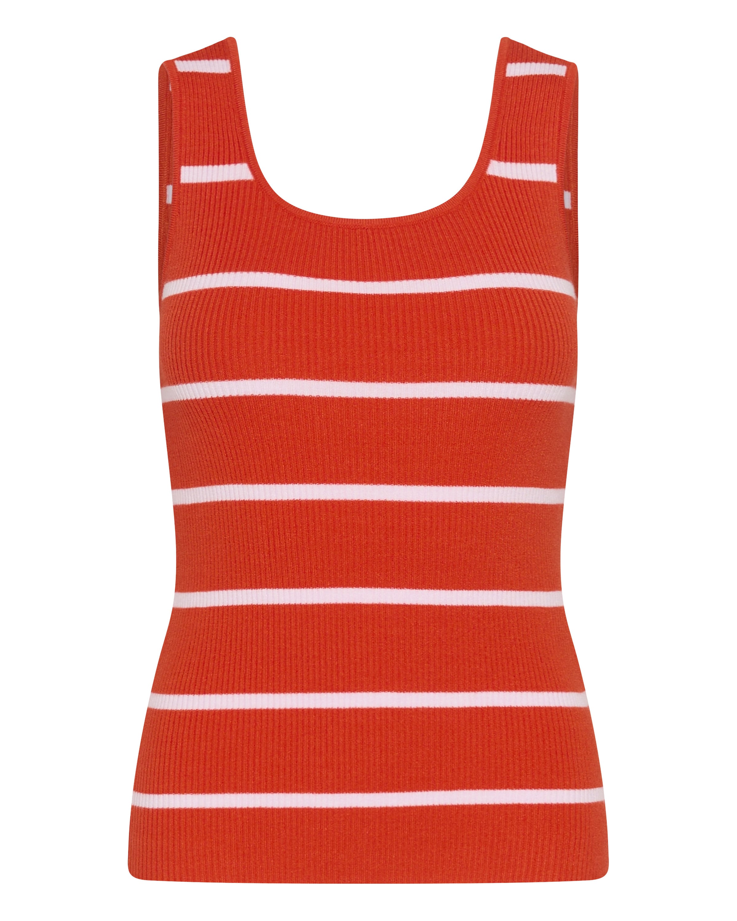 Kaffe - Top 'KAmorita' em vermelho: frente