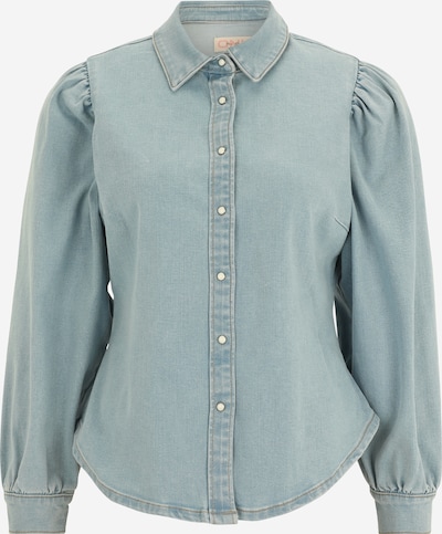 Only Petite Blouse 'ROCCO' in Blue denim, Item view