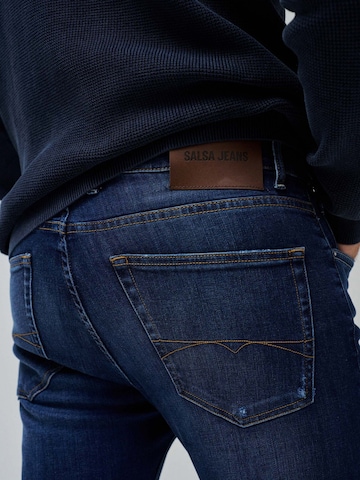 Salsa Jeans Slimfit Jeans in Blauw