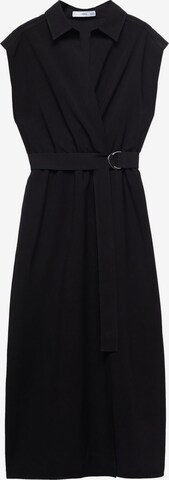 Robe 'Parama' MANGO en noir : devant