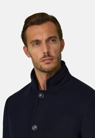 Boggi Milano Between-seasons coat in Blue