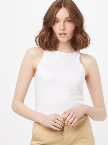 Aligne Top 'CAMERON' in White: front