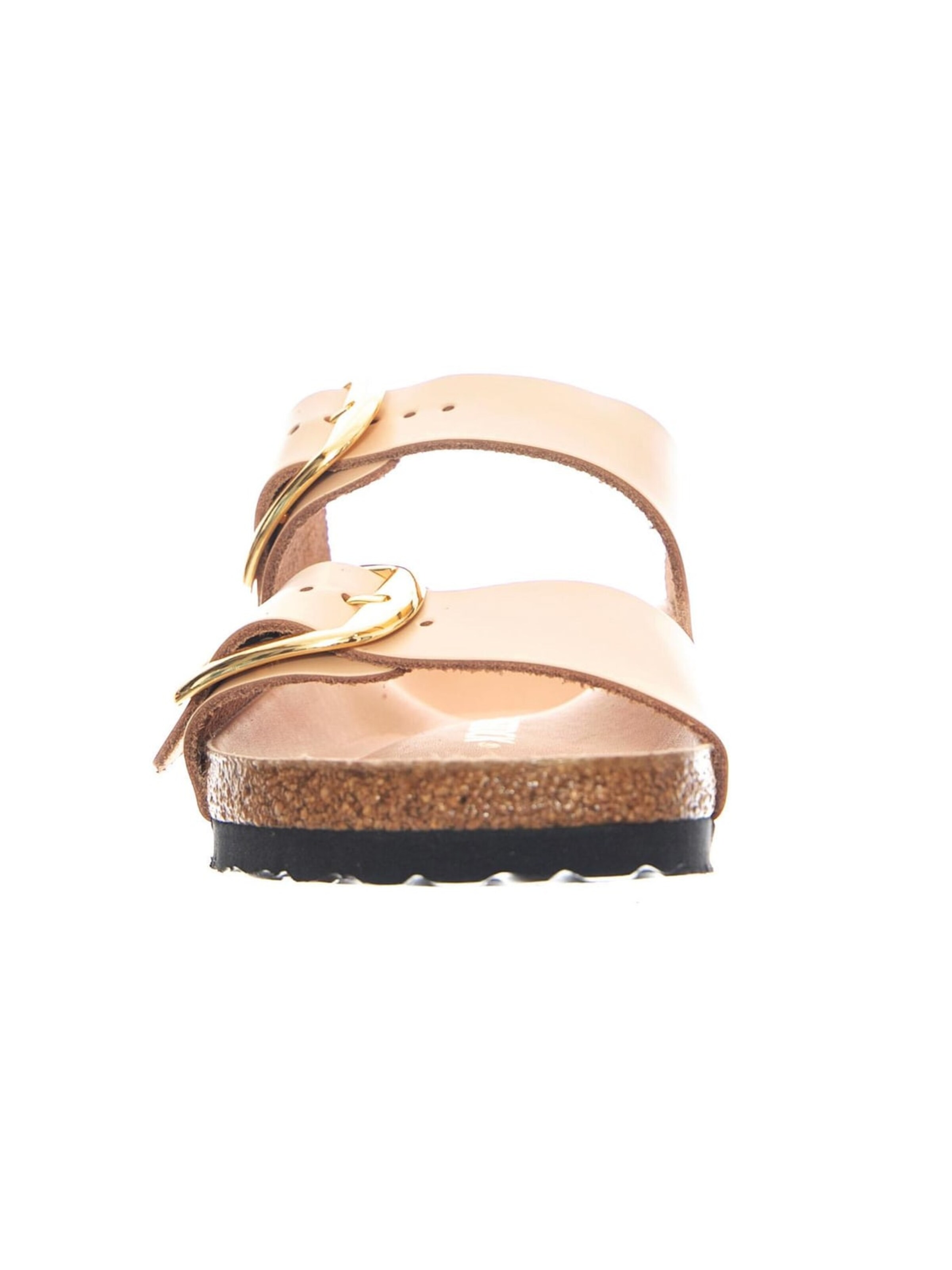 BIRKENSTOCK Sandaler 'Arizona Big Buckle Nubuck Leather Narrow Fit Sandcastle' i beige