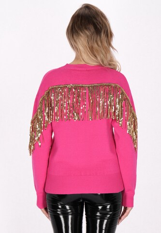 Pull-over faina en rose