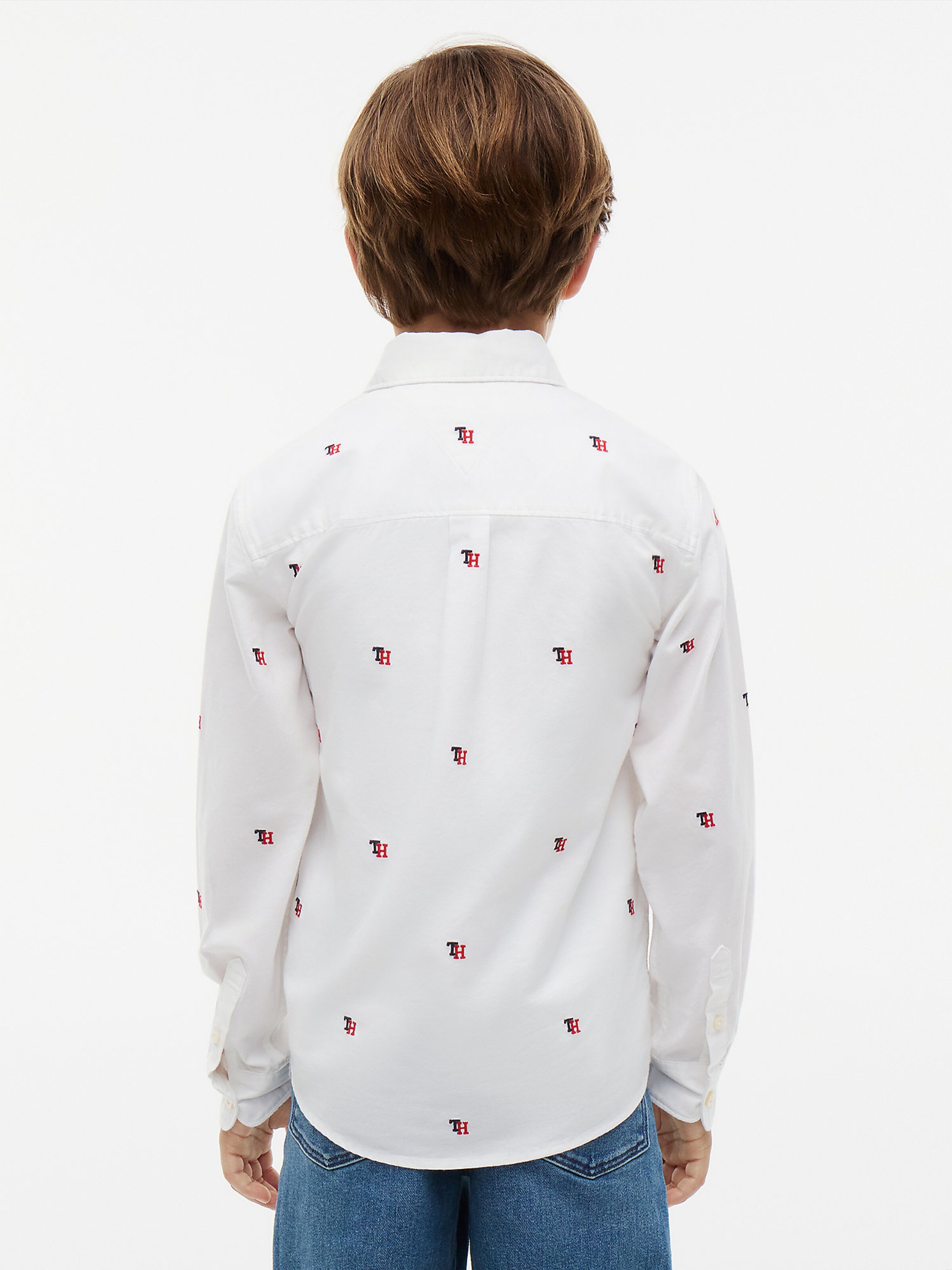 TOMMY HILFIGER Regular fit Overhemd in Wit