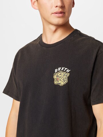 Brixton T-Shirt 'KIT' in Schwarz