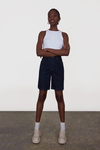 Aligne Regular Shorts 'Felice' in Blau: Vorderseite