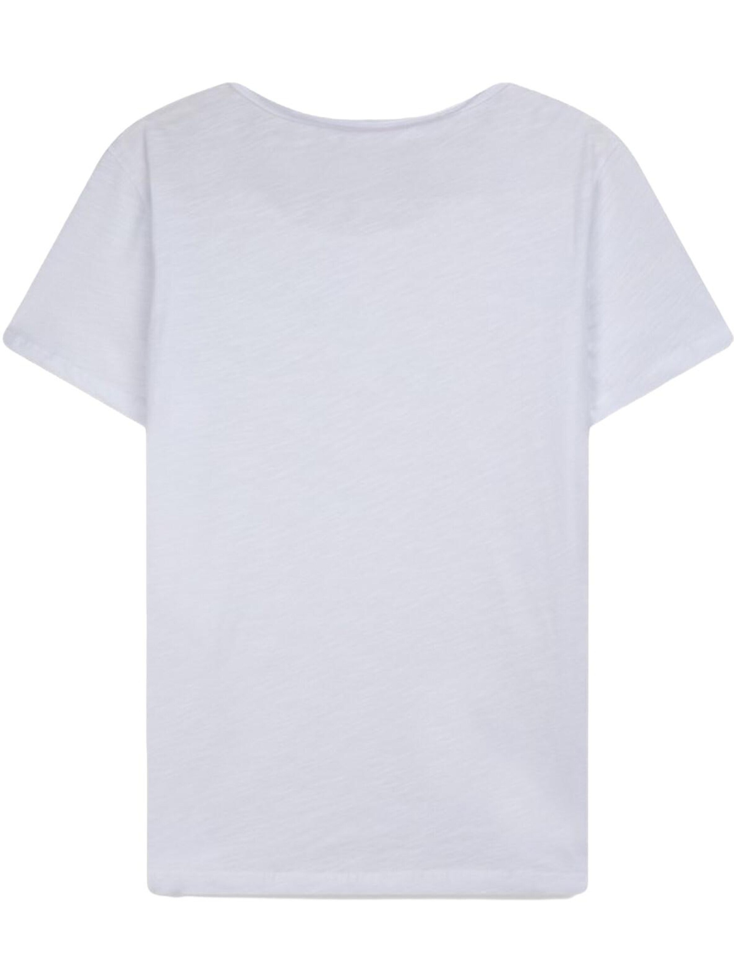 Maglietta 'Basic Crew Neck T-Shirt' di LTB Jeans in bianco: frontale
