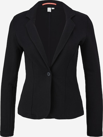 QS - Blazer en negro: frente