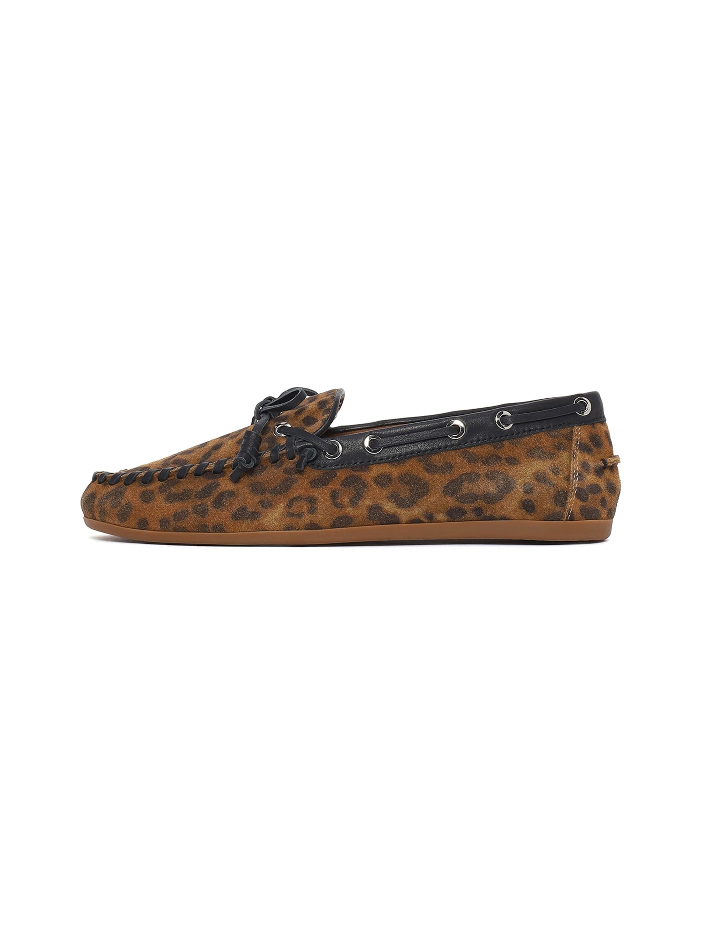 Mocassin Derimod en marron : devant