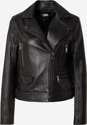 Karl Lagerfeld Between-Season Jacket in Black: front
